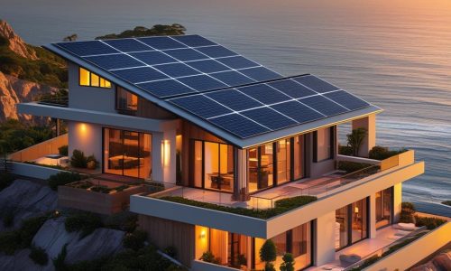 luxery solar house